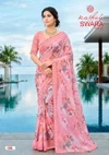 Swara Vol 1 By Kashvi Georgette With Embroidery Lace Saree
